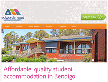 Tablet Screenshot of edwardsroadaccommodation.com.au